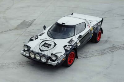 62万5000ユーロ（邦貨換算約1億1000万円）で落札されたランチア「HFストラトス グループ4仕様車」（C）Courtesy of Broad Arrow