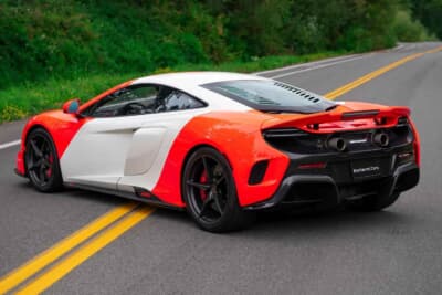 31万3000ドル（邦貨換算約4607万円）で落札されたマクラーレン「675LT」（C）Bonhams