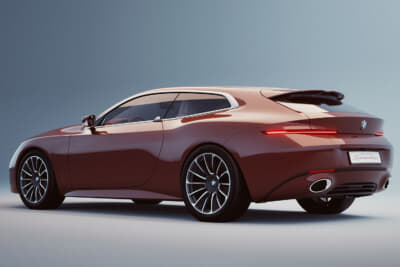 BMWコンセプト・スピードトップ：シューティングブレークの優雅さとスポーツクーペの美しいプロポーションが融合