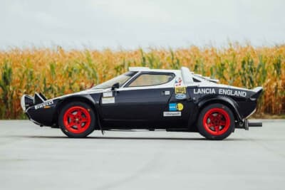 62万5000ユーロ（邦貨換算約1億1000万円）で落札されたランチア「HFストラトス グループ4仕様車」（C）Courtesy of Broad Arrow