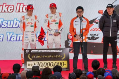 坪井翔選手は2023年から3年連続のGT500タイトルを堂々の優勝で決めた