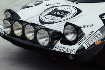 62万5000ユーロ（邦貨換算約1億1000万円）で落札されたランチア「HFストラトス グループ4仕様車」（C）Courtesy of Broad Arrow