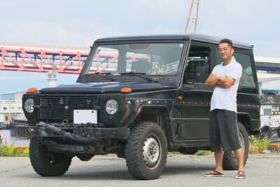 1986年式の300GDとオーナーのげっちさん