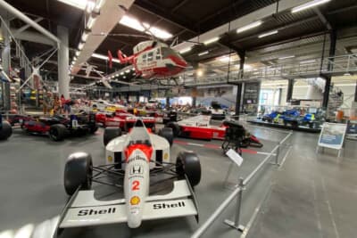 ジンスハイム・ミュージアム:F1展示フロアの様子