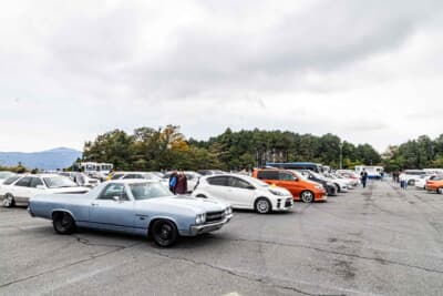 シボレー エルカミーノなどのアメ車の参加もあった