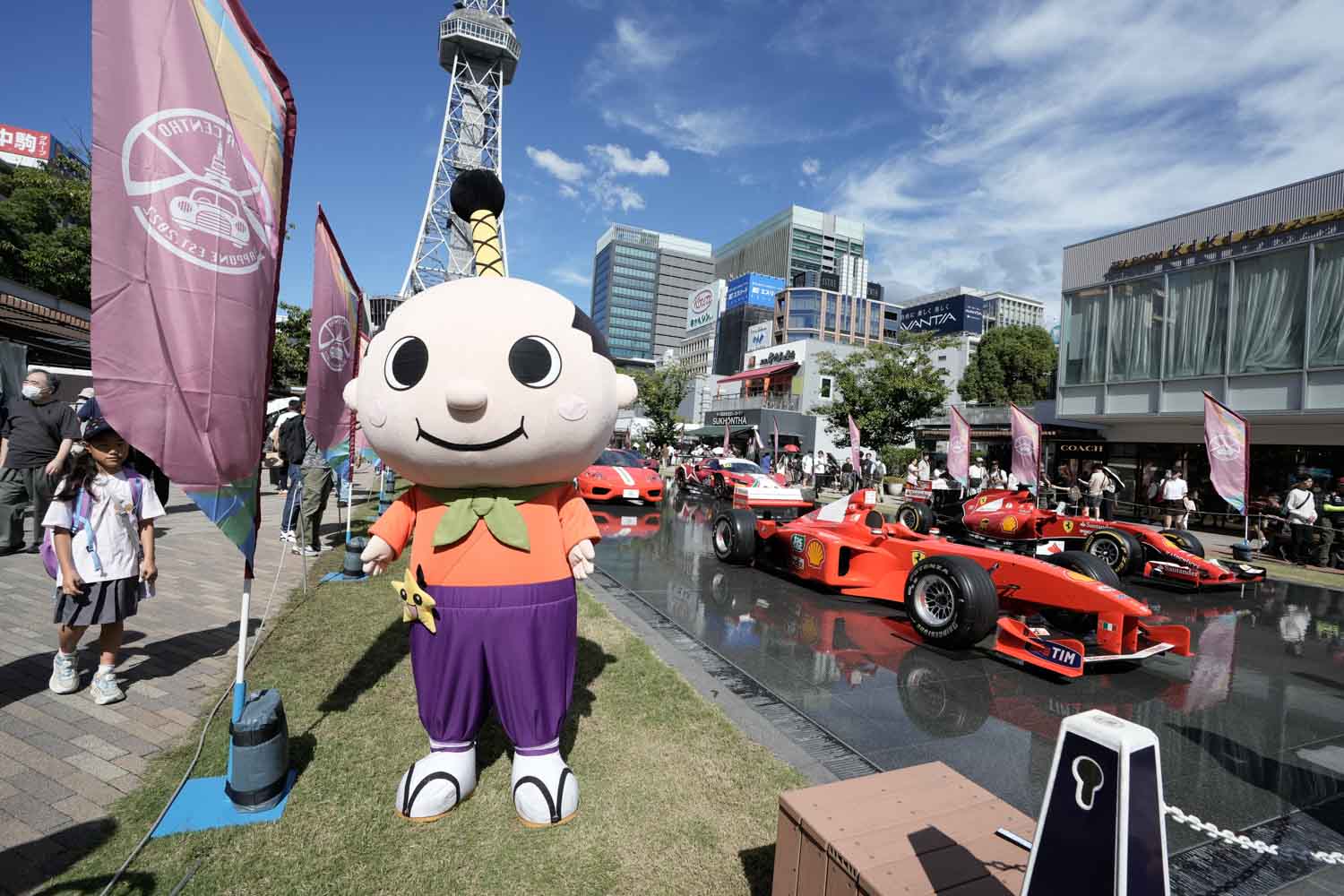 名古屋・久屋大通公園が自動車博物館に！国産プロトタイプカーなどの
