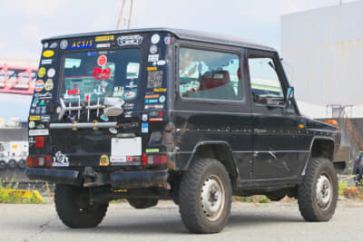 メルセデス・ベンツ 300GD：リアスタイル