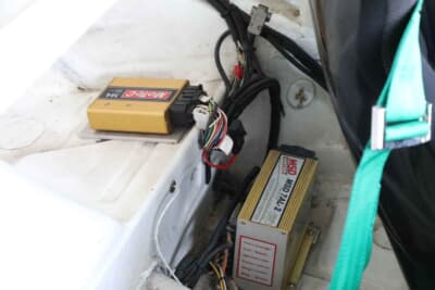 ポルシェ 930ターボ モビー ディック:3.3L仕様のメカチューンユニットであり、モーテック(MoTeC)を使ってマネージメント制御されている