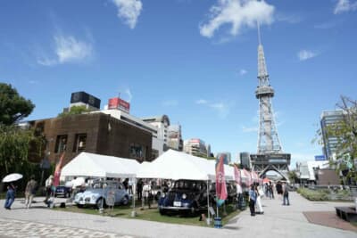 トヨタ博物館は「トヨタ戦後80年の挑戦」のテーマで、1947年式トヨダAC型乗用車から2010年式レクサスLFAまでの8台を展示