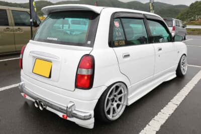 ダイハツ ミラジーノ：ミラジーノはアフターパーツが少ない車種で、専用パーツがほとんどない