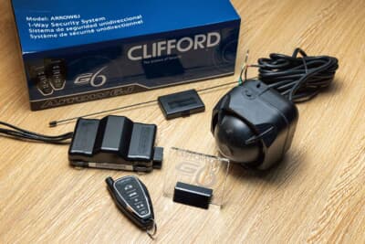クリフォードG6:最高峰のセキュリティシステムがこのクリフォードのアイテム。徹底的に車を守りたいなら積極的にチョイスしたいブランドだ