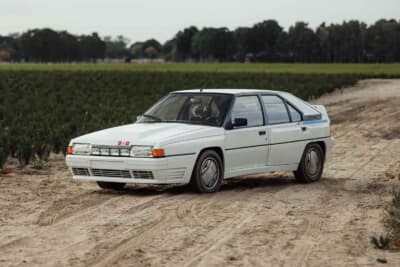 9万7750ユーロ(邦貨換算約1370万円)で取引されたシトロエン「BX 4TC」(C)Courtesy of Broad Arrow