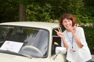 シトロエン GSサービスとオーナーの伊藤嘉奈子さん