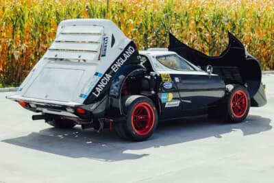 62万5000ユーロ（邦貨換算約1億1000万円）で落札されたランチア「HFストラトス グループ4仕様車」（C）Courtesy of Broad Arrow