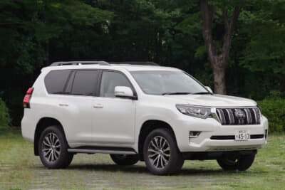 150系ランドクルーザープラドのフロントスタイル