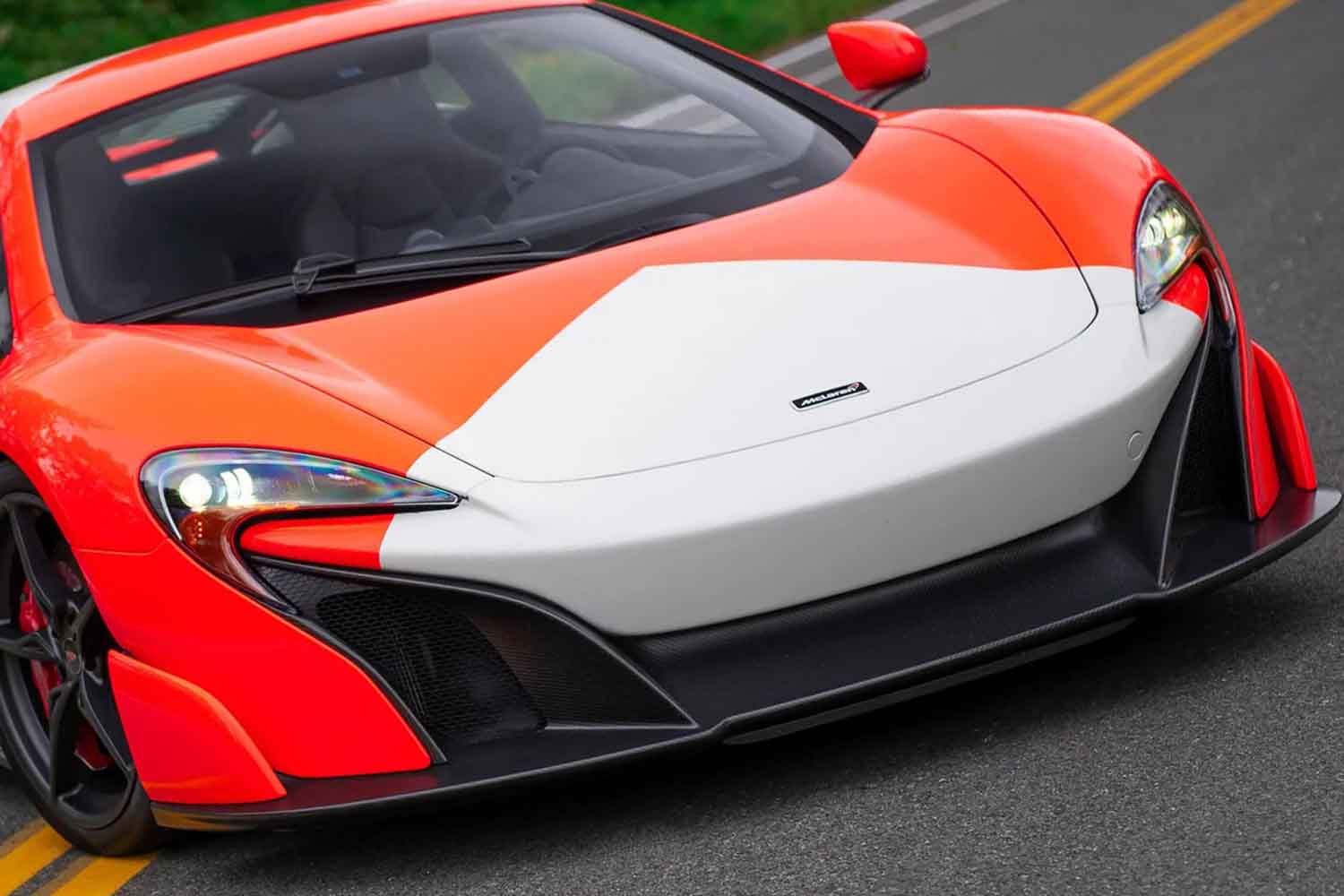 特注カラーのマクラーレン「675LT」が4600万円で落札！希少性を考慮