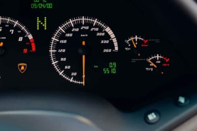 26万4500ユーロ（邦貨換算約4645万円）で落札されたランボルギーニ「ムルシエラゴLP640」（C）Courtesy of Broad Arrow