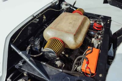 62万5000ユーロ（邦貨換算約1億1000万円）で落札されたランチア「HFストラトス グループ4仕様車」（C）Courtesy of Broad Arrow