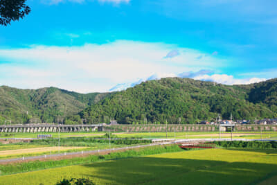 北陸自動車道上り・神田PA :東海道新幹線がキレイに撮影できるスポット