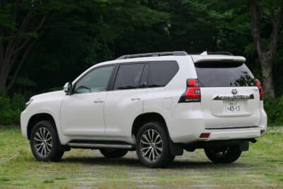 150系ランドクルーザープラドのリアスタイル