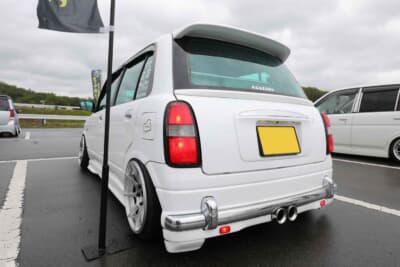 ダイハツ ミラジーノ：とくに苦労したのがリアのサスペンション