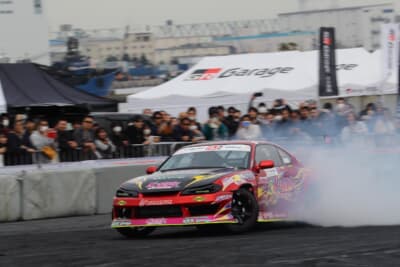 FDJ2でシリーズチャンピオンを獲得した中村総士郎選手(日本環境開発RACING with VALINO)のS15シルビア