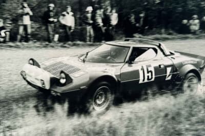 62万5000ユーロ（邦貨換算約1億1000万円）で落札されたランチア「HFストラトス グループ4仕様車」（C）Courtesy of Broad Arrow