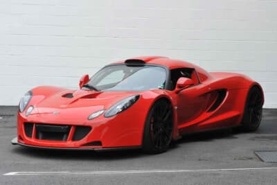 58万8000ドル(邦貨換算約8654万円)で落札されたヘネシー「ヴェノムGT」(C)Courtesy of Broad Arrow