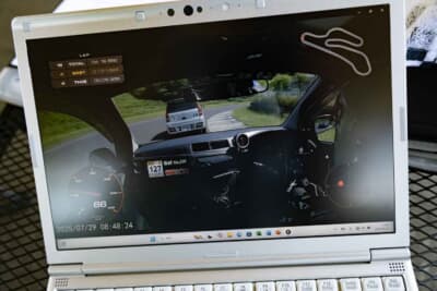 自分自身のデータを取るだけはなく、時には別の人に乗ってもらって比較することもある