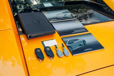 26万4500ユーロ（邦貨換算約4645万円）で落札されたランボルギーニ「ムルシエラゴLP640」（C）Courtesy of Broad Arrow