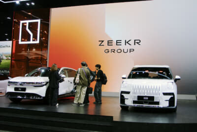 バンコク国際モーターショー2025:GEELY（吉利汽車）グループのEVメーカーのブース