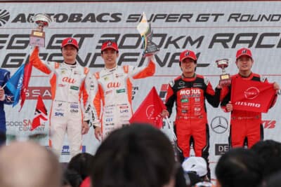 トップチェッカーは1号車au TOM'S、2位はIMPUL、3位はMOTULとなった