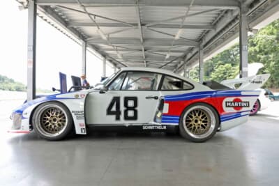 ポルシェ 930ターボ モビー ディック:ボディのマルティニカラーに加えて追加したゼッケン48は、自身の生まれ年を意味させている