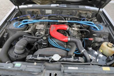 三菱 ランサーEX1800ターボ:エンジンは耐久性を重視しノーマルブースト・ノーマルタービンを維持する