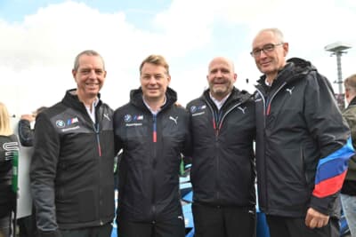 レネ・ラスト選手のDTM最後のレースを応援するため、BMW Mの役員一同が駆けつけました