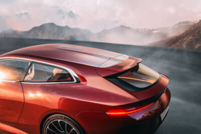 BMWコンセプト・スピードトップ：リアスポイラーへ続くセンタースプラインがダイナミックなツーリングモデルらしさを表現