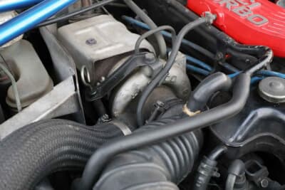 三菱 ランサーEX1800ターボ:エンジンは耐久性を重視しノーマルブースト・ノーマルタービンを維持する