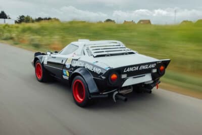 62万5000ユーロ（邦貨換算約1億1000万円）で落札されたランチア「HFストラトス グループ4仕様車」（C）Courtesy of Broad Arrow