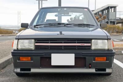 三菱 ランサーEX1800ターボ:昭和のクルマならではの角ばったコンパクトなボディに、当時だからこそ体感できるパワフルなターボエンジンの加速が魅力だ