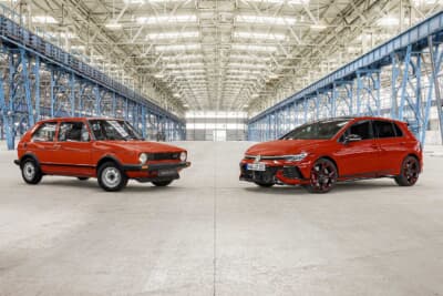 フォルクスワーゲン・ゴルフGTI エディション50:1976年登場の初代GTIに始まるコンパクトホットハッチの伝統が2025年に最強のGTIを誕生させた