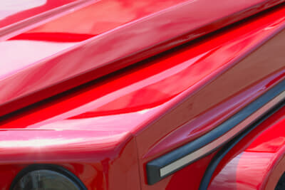 G320：Gクラスの特徴でもあるフェンダー上のウインカーは、スムージングしてレス仕様に