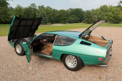 9万1840ドル(邦貨換算約1350万円)で落札されたランボルギーニ「エスパーダ Sr.III」(C)Bonhams