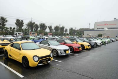 埼玉県狭山市にあるマザーサン ヤチヨはビートそしてS660のオーナーの聖地だ。 BEAT & S660 Meeting in 2025には合計252台が集まった