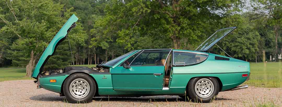 ランボルギーニのV12搭載FR！3ドアハッチの4シーター「エスパーダ」が約1350万円で落札