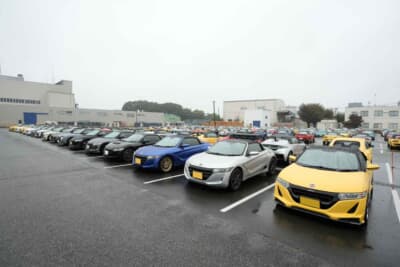 埼玉県狭山市にあるマザーサン ヤチヨはビートそしてS660のオーナーの聖地だ。 BEAT & S660 Meeting in 2025には合計252台が集まった