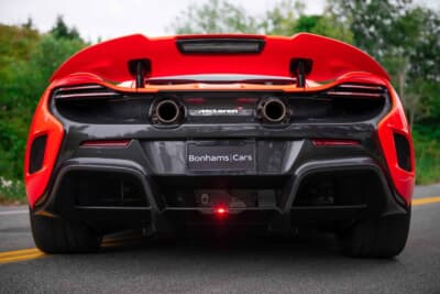 31万3000ドル（邦貨換算約4607万円）で落札されたマクラーレン「675LT」（C）Bonhams