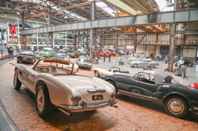 BMW507やVWカルマンギアも展示されています