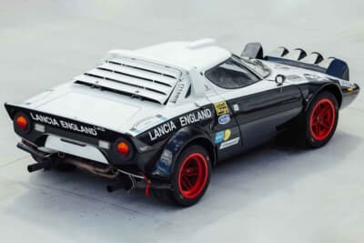 62万5000ユーロ（邦貨換算約1億1000万円）で落札されたランチア「HFストラトス グループ4仕様車」（C）Courtesy of Broad Arrow