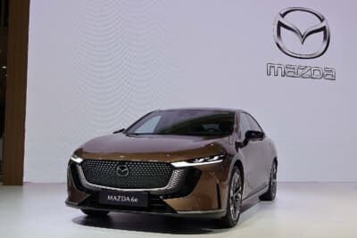 バンコク国際モーターショー2025:マツダの新型「マツダ6」はBEV