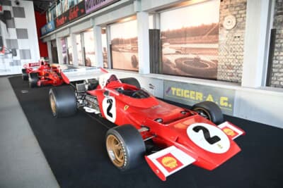 F1の特別展示からはフェラーリ312B3